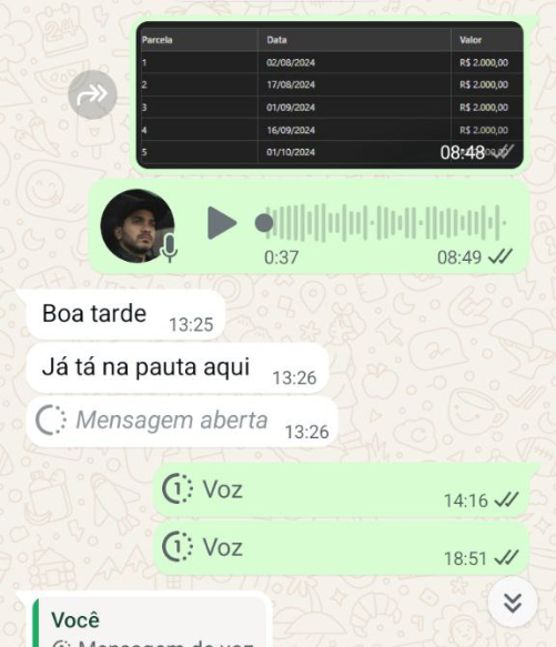 Um único cliente me pagou R$ 10.000,00 por um projeto de design gráfico (pagos em 5 parcelas quinzenais de R$2.0000,00.